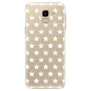 Plastové puzdro iSaprio - Stars Pattern - white - Samsung Galaxy J6 vyobraziť