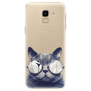 Plastové puzdro iSaprio - Crazy Cat 01 - Samsung Galaxy J6 vyobraziť