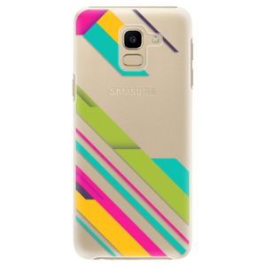 Plastové puzdro iSaprio - Color Stripes 03 - Samsung Galaxy J6 vyobraziť