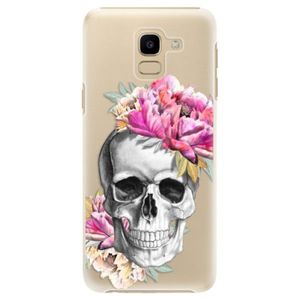 Plastové puzdro iSaprio - Pretty Skull - Samsung Galaxy J6 vyobraziť