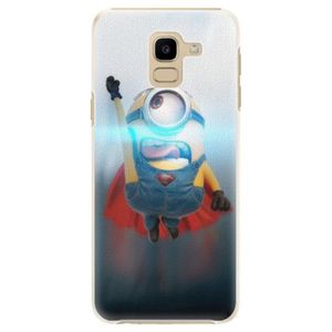 Plastové puzdro iSaprio - Mimons Superman 02 - Samsung Galaxy J6 vyobraziť