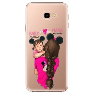 Plastové puzdro iSaprio - Mama Mouse Brunette and Girl - Samsung Galaxy J4+ vyobraziť