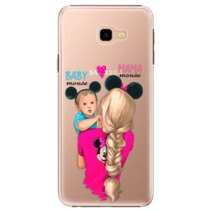 Plastové puzdro iSaprio - Mama Mouse Blonde and Boy - Samsung Galaxy J4+ vyobraziť