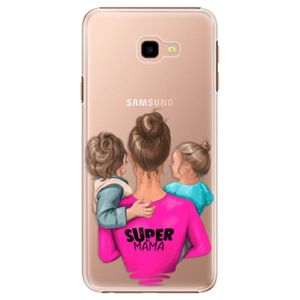 Plastové puzdro iSaprio - Super Mama - Boy and Girl - Samsung Galaxy J4+ vyobraziť