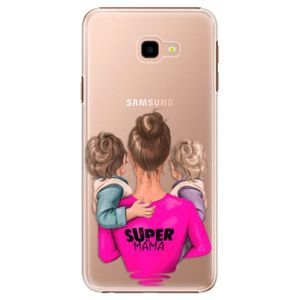 Plastové puzdro iSaprio - Super Mama - Two Boys - Samsung Galaxy J4+ vyobraziť