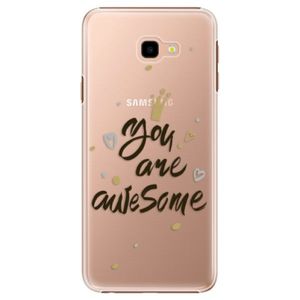 Plastové puzdro iSaprio - You Are Awesome - black - Samsung Galaxy J4+ vyobraziť