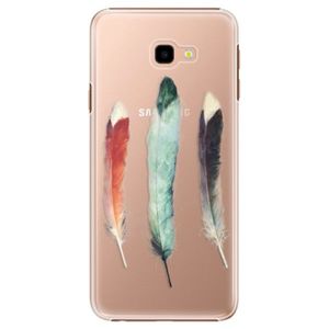 Plastové puzdro iSaprio - Three Feathers - Samsung Galaxy J4+ vyobraziť