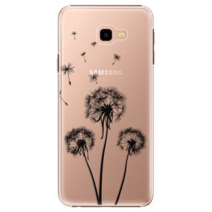 Plastové puzdro iSaprio - Three Dandelions - black - Samsung Galaxy J4+ vyobraziť