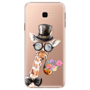 Plastové puzdro iSaprio - Sir Giraffe - Samsung Galaxy J4+ vyobraziť