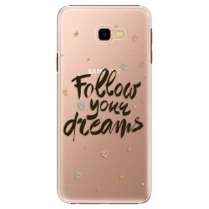 Plastové puzdro iSaprio - Follow Your Dreams - black - Samsung Galaxy J4+ vyobraziť