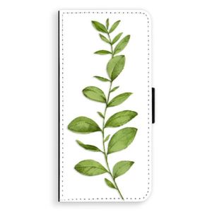 Flipové puzdro iSaprio - Green Plant 01 - Samsung Galaxy A8 Plus vyobraziť