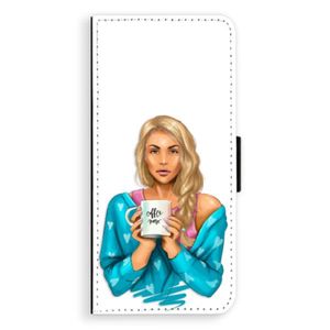 Flipové puzdro iSaprio - Coffe Now - Blond - Samsung Galaxy A8 Plus vyobraziť