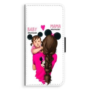 Flipové puzdro iSaprio - Mama Mouse Brunette and Girl - Samsung Galaxy A8 Plus vyobraziť