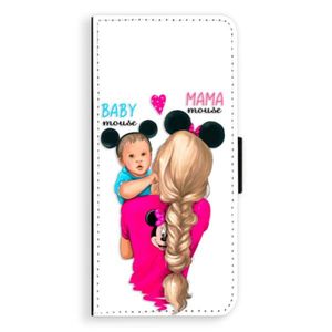 Flipové puzdro iSaprio - Mama Mouse Blonde and Boy - Samsung Galaxy A8 Plus vyobraziť