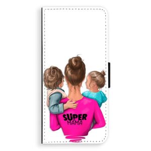 Flipové puzdro iSaprio - Super Mama - Boy and Girl - Samsung Galaxy A8 Plus vyobraziť