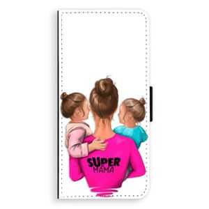 Flipové puzdro iSaprio - Super Mama - Two Girls - Samsung Galaxy A8 Plus vyobraziť
