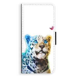 Flipové puzdro iSaprio - Leopard With Butterfly - Samsung Galaxy A8 Plus vyobraziť
