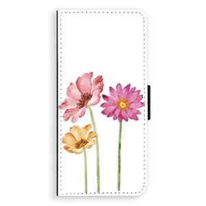 Flipové puzdro iSaprio - Three Flowers - Samsung Galaxy A8 Plus vyobraziť
