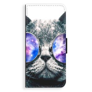 Flipové puzdro iSaprio - Galaxy Cat - Samsung Galaxy A8 Plus vyobraziť