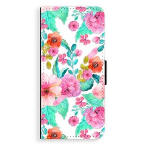 Flipové puzdro iSaprio - Flower Pattern 01 - Samsung Galaxy A8 Plus vyobraziť