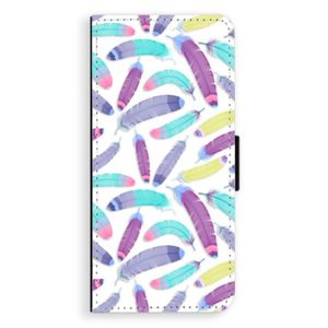 Flipové puzdro iSaprio - Feather Pattern 01 - Samsung Galaxy A8 Plus vyobraziť