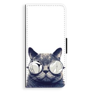 Flipové puzdro iSaprio - Crazy Cat 01 - Samsung Galaxy A8 Plus vyobraziť