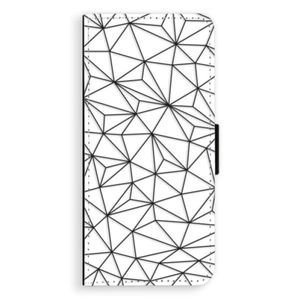 Flipové puzdro iSaprio - Abstract Triangles 03 - black - Samsung Galaxy A8 Plus vyobraziť