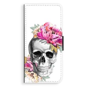 Flipové puzdro iSaprio - Pretty Skull - Samsung Galaxy A8 Plus vyobraziť