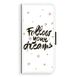 Flipové puzdro iSaprio - Follow Your Dreams - black - Samsung Galaxy A8 Plus vyobraziť