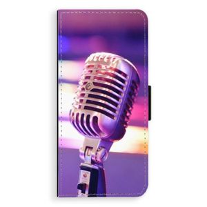 Flipové puzdro iSaprio - Vintage Microphone - Samsung Galaxy A8 Plus vyobraziť