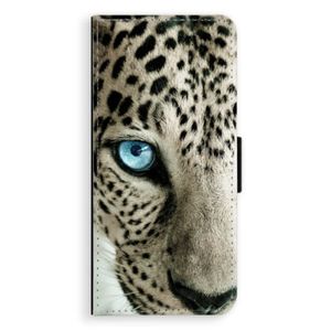 Flipové puzdro iSaprio - White Panther - Samsung Galaxy A8 Plus vyobraziť