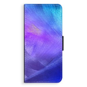 Flipové puzdro iSaprio - Purple Feathers - Samsung Galaxy A8 Plus vyobraziť