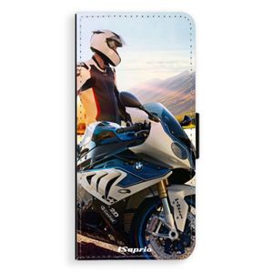 Flipové puzdro iSaprio - Motorcycle 10 - Samsung Galaxy A8 Plus vyobraziť