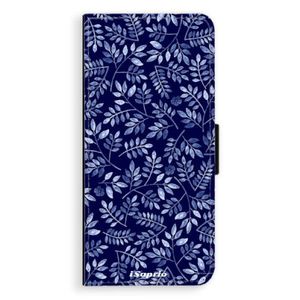 Flipové puzdro iSaprio - Blue Leaves 05 - Samsung Galaxy A8 Plus vyobraziť