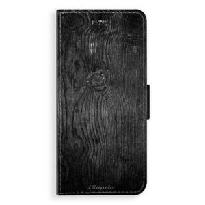 Flipové puzdro iSaprio - Black Wood 13 - Samsung Galaxy A8 Plus vyobraziť