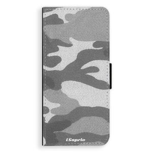 Flipové puzdro iSaprio - Gray Camuflage 02 - Samsung Galaxy A8 Plus vyobraziť