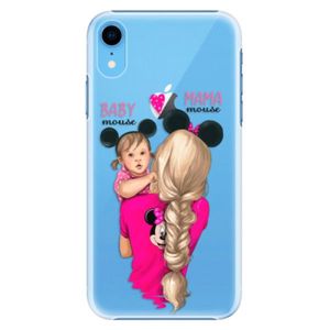Plastové puzdro iSaprio - Mama Mouse Blond and Girl - iPhone XR vyobraziť