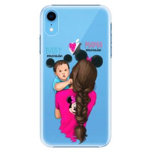 Plastové puzdro iSaprio - Mama Mouse Brunette and Boy - iPhone XR vyobraziť