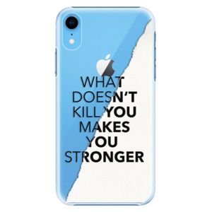 Plastové puzdro iSaprio - Makes You Stronger - iPhone XR vyobraziť