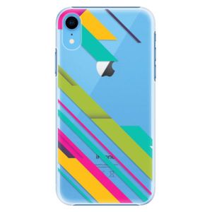 Plastové puzdro iSaprio - Color Stripes 03 - iPhone XR vyobraziť