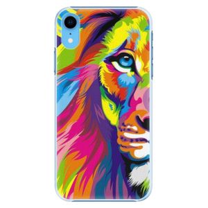 Plastové puzdro iSaprio - Rainbow Lion - iPhone XR vyobraziť