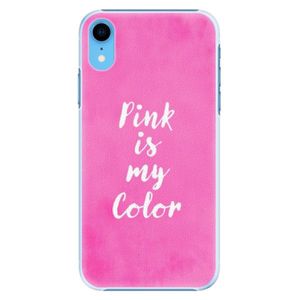 Plastové puzdro iSaprio - Pink is my color - iPhone XR vyobraziť