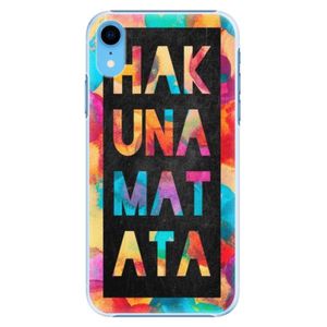 Plastové puzdro iSaprio - Hakuna Matata 01 - iPhone XR vyobraziť