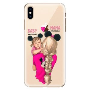 Plastové puzdro iSaprio - Mama Mouse Blond and Girl - iPhone XS Max vyobraziť