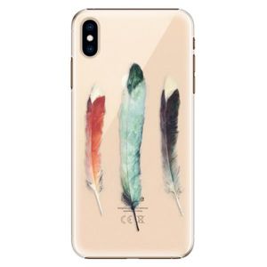 Plastové puzdro iSaprio - Three Feathers - iPhone XS Max vyobraziť