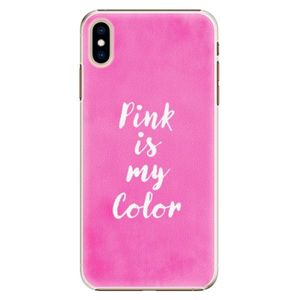 Plastové puzdro iSaprio - Pink is my color - iPhone XS Max vyobraziť