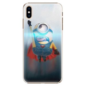Plastové puzdro iSaprio - Mimons Superman 02 - iPhone XS Max vyobraziť