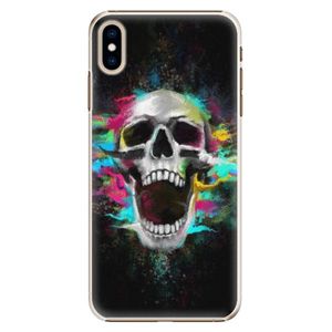 Plastové puzdro iSaprio - Skull in Colors - iPhone XS Max vyobraziť