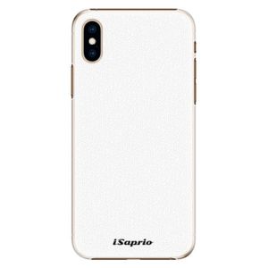 Plastové puzdro iSaprio - 4Pure - bílý - iPhone XS vyobraziť