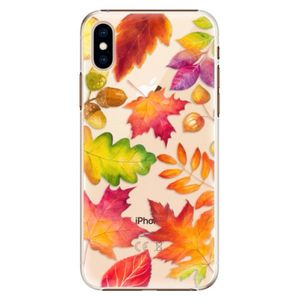 Plastové puzdro iSaprio - Autumn Leaves 01 - iPhone XS vyobraziť